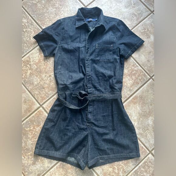 POLO Ralph Lauren denim romper - Picture 1 of 5